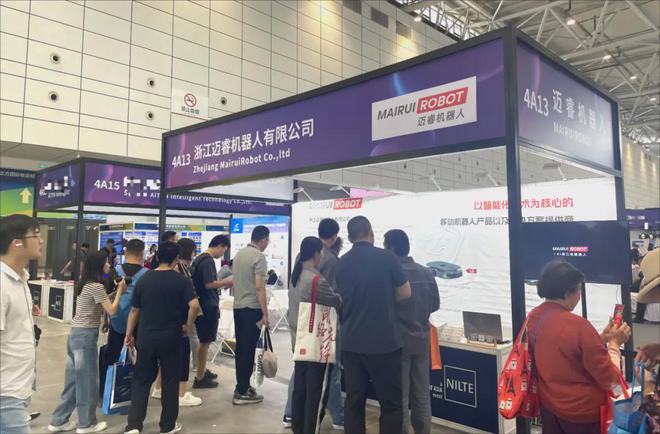 迈睿机器人闪耀NILTE2024北方物流展赋能工业智造升级(图4)