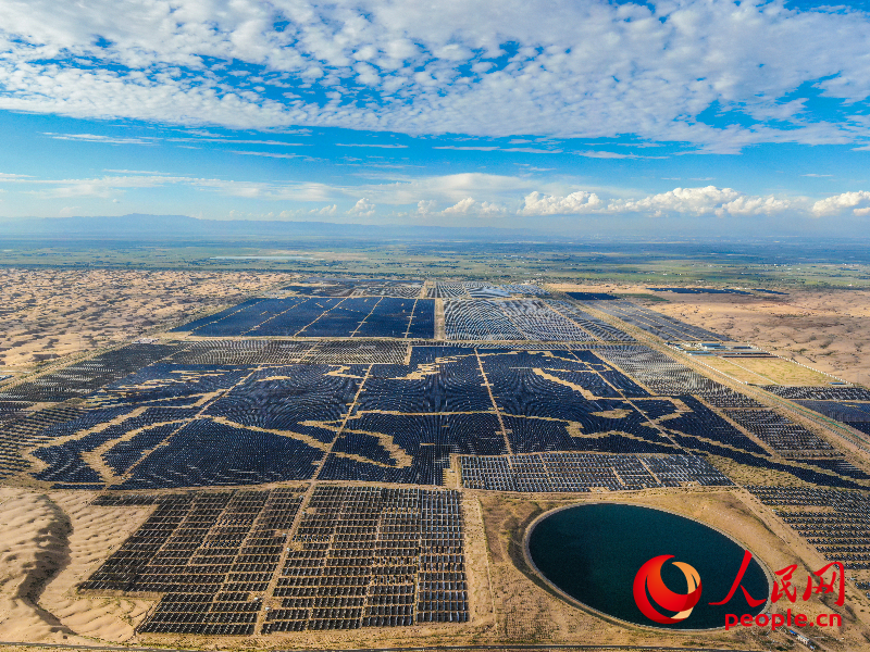行进中国·高质量发展看内蒙古｜风吹草低遇见“蓝海”